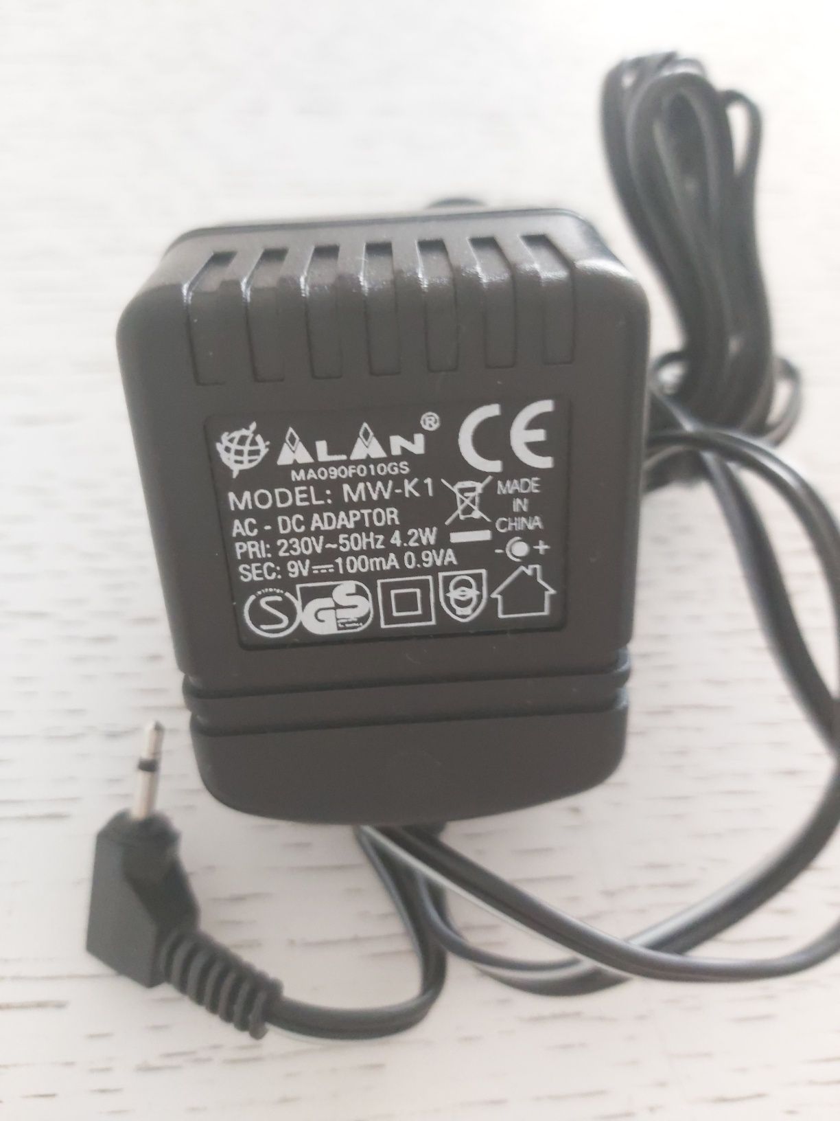 Nowy adapter Alan MW-K1 zasilacz krótkofalówka