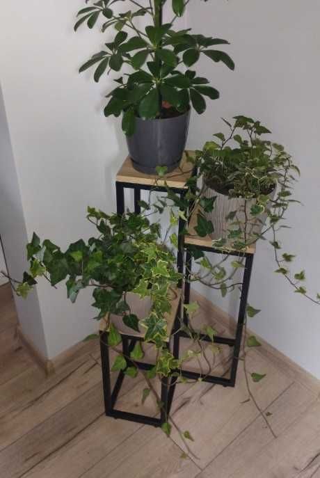 Kwietnik Metalowy Loftowy Industrialny Loftowy Stojak na Kwiaty Craft