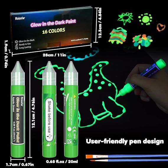Roizefar wodoodporna fluorescencyjna farba DIY