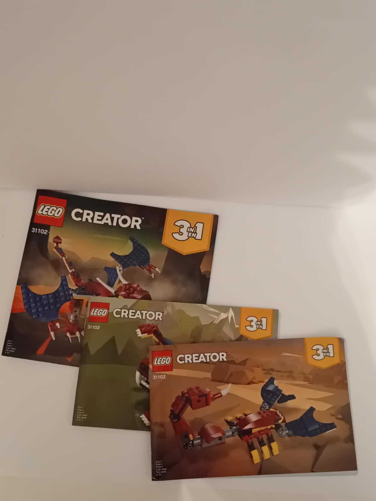 SMOK OGNIA – Lego Creator 3w1 nr 31102