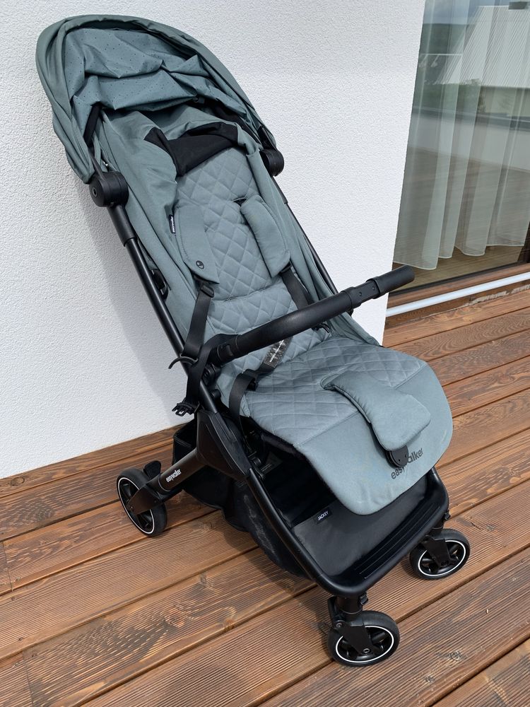 Easywalker Jackey samoskladający wozek spacerowy forest green jak now