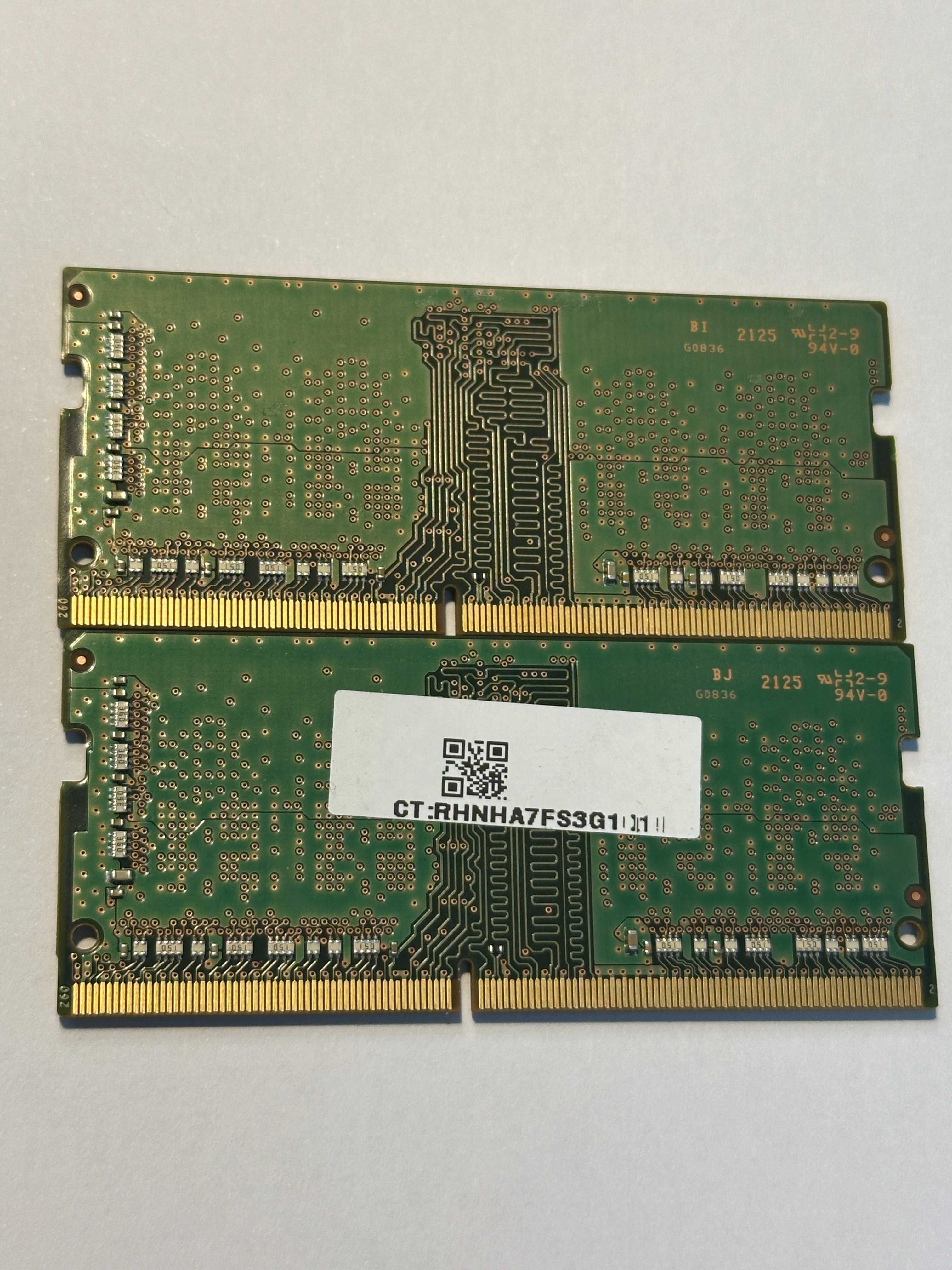 Пам'ять для ноутбука Samsung 8 GB (2 по 4 GB ) SO-DIMM DDR4 3200 MHz