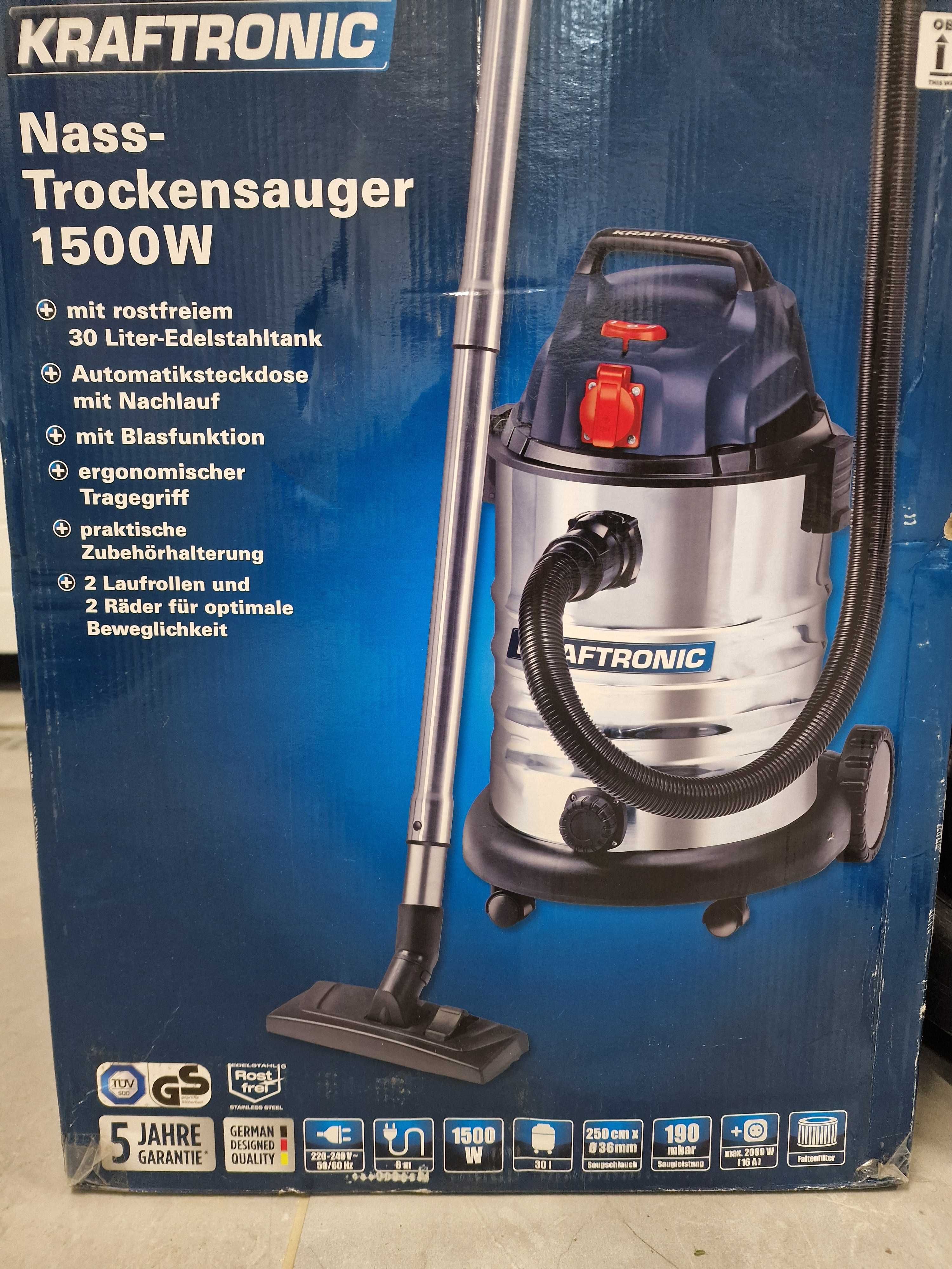 Odkurzacz warsztatowy Einhell-KRAFTRONIC 1500W