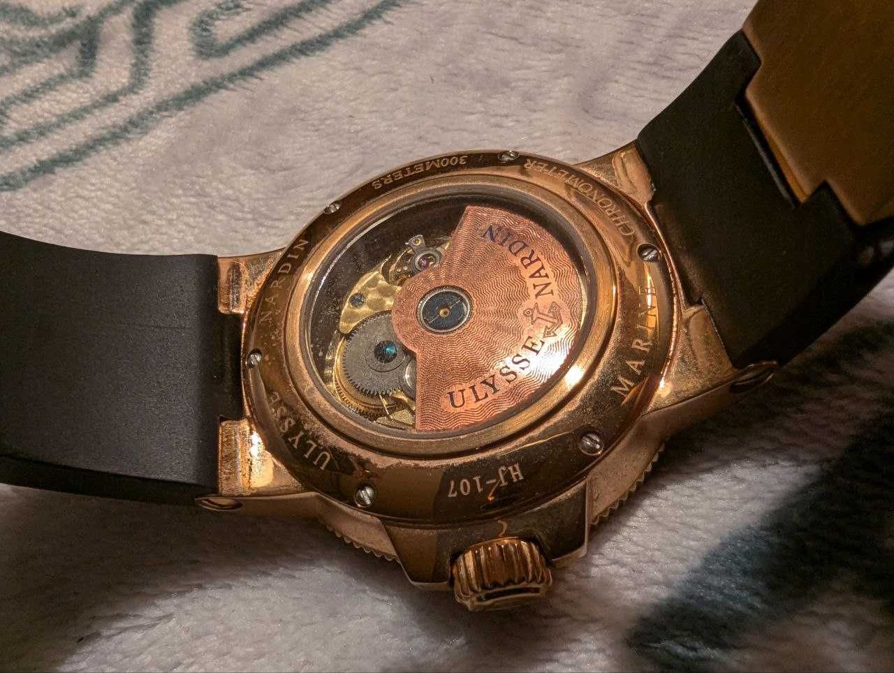 Механічний годинник з автопідзаводом Ulysse Nardin