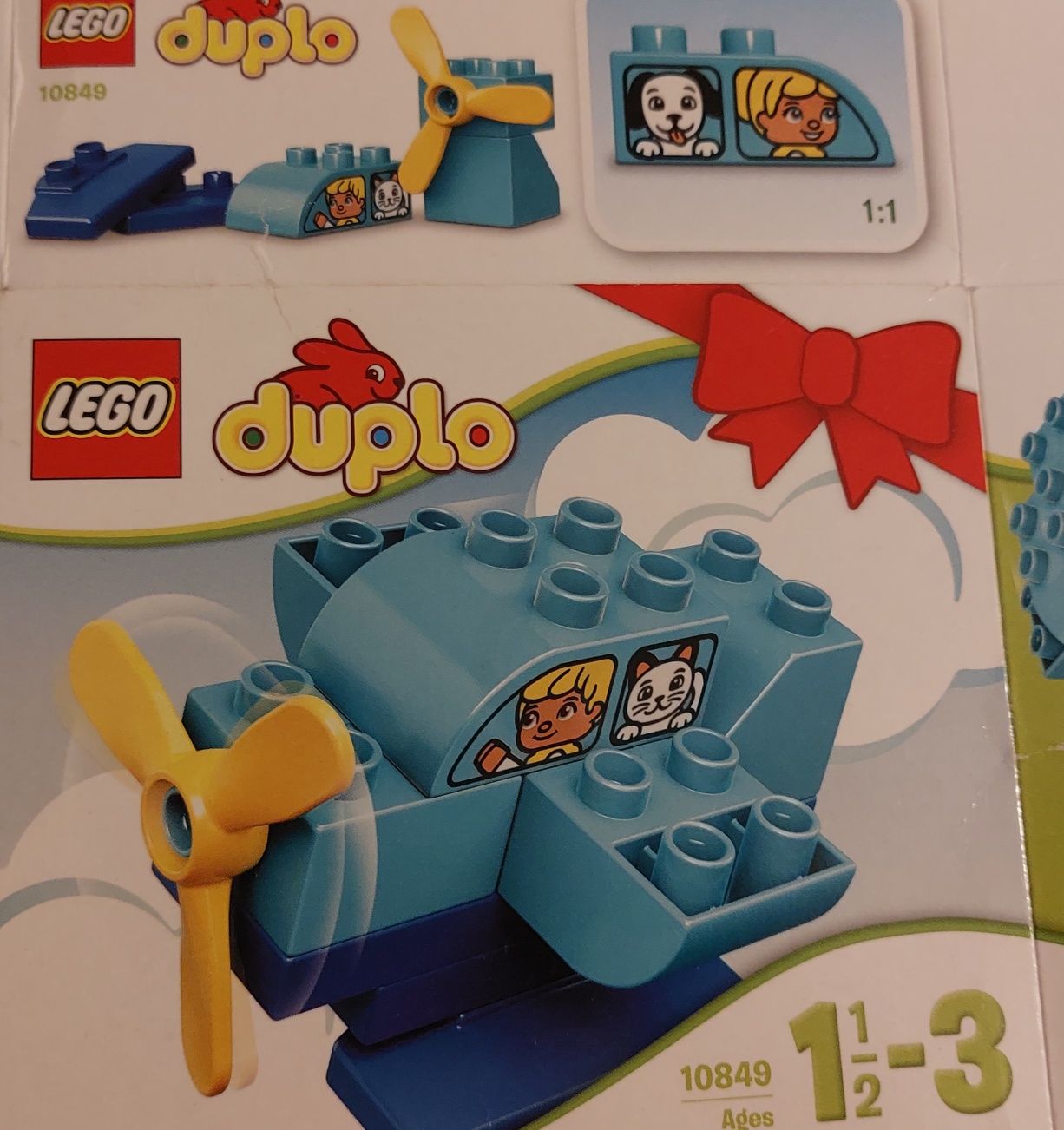 Klocki lego duplo Zestaw 10849 Mój pierwszy samolot