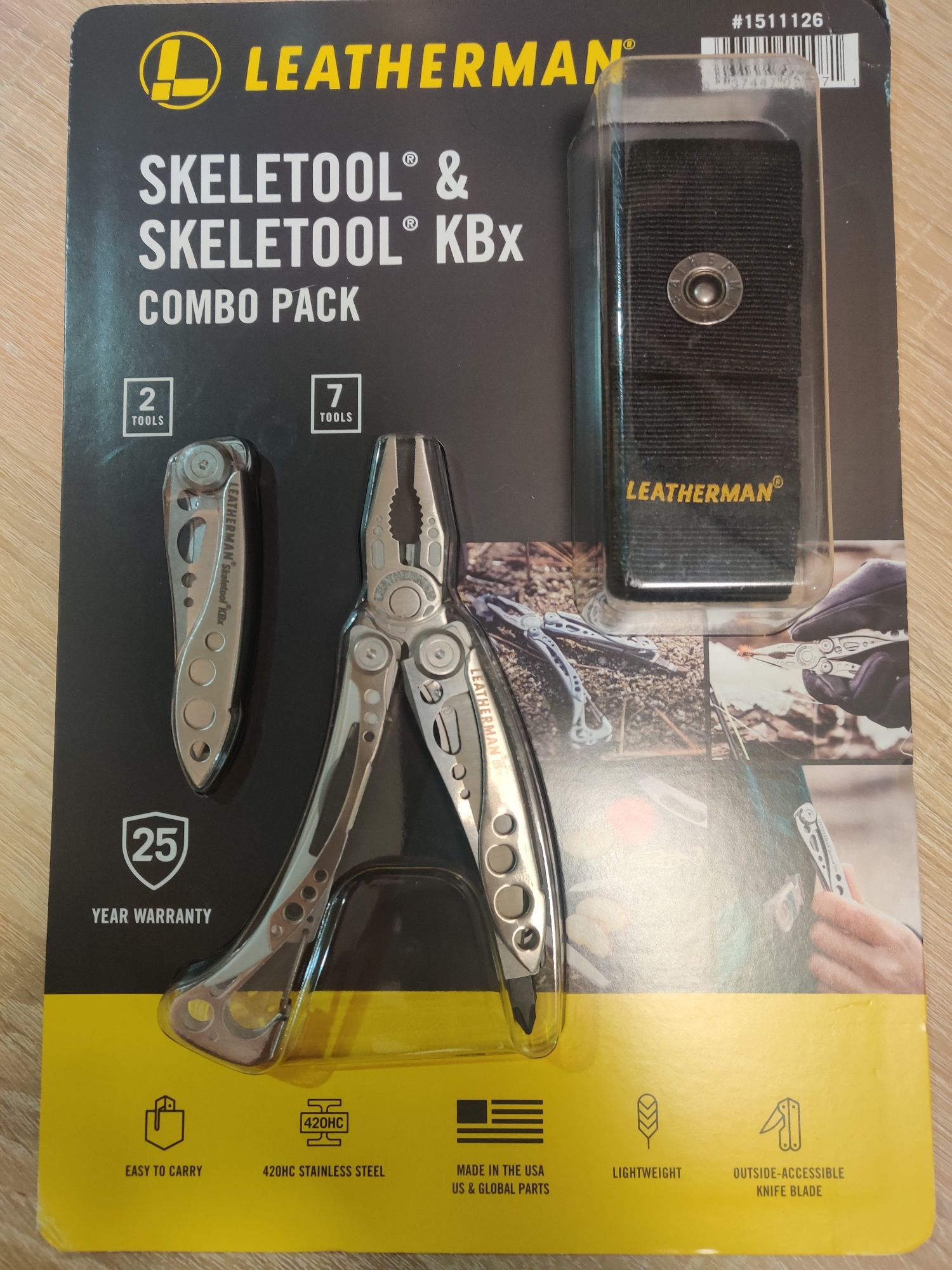 Набір мультитулів Leatherman Skeletool & Skeletool KBx