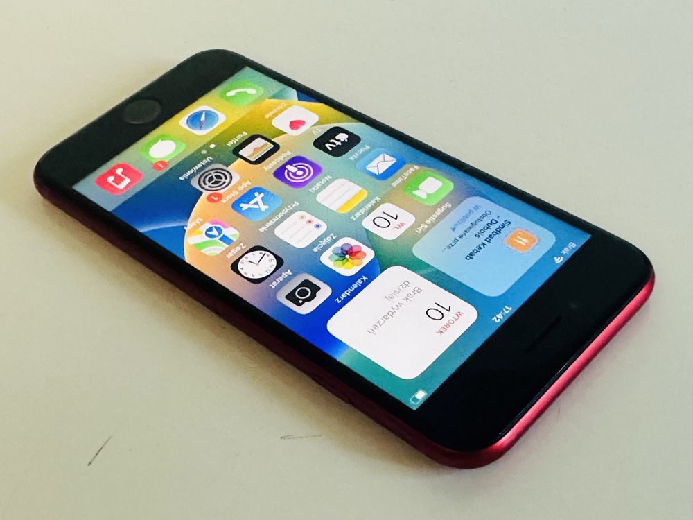 Apple iPhone SE 2020 64GB Red Product Czerwony Bez Blokad Super Stan