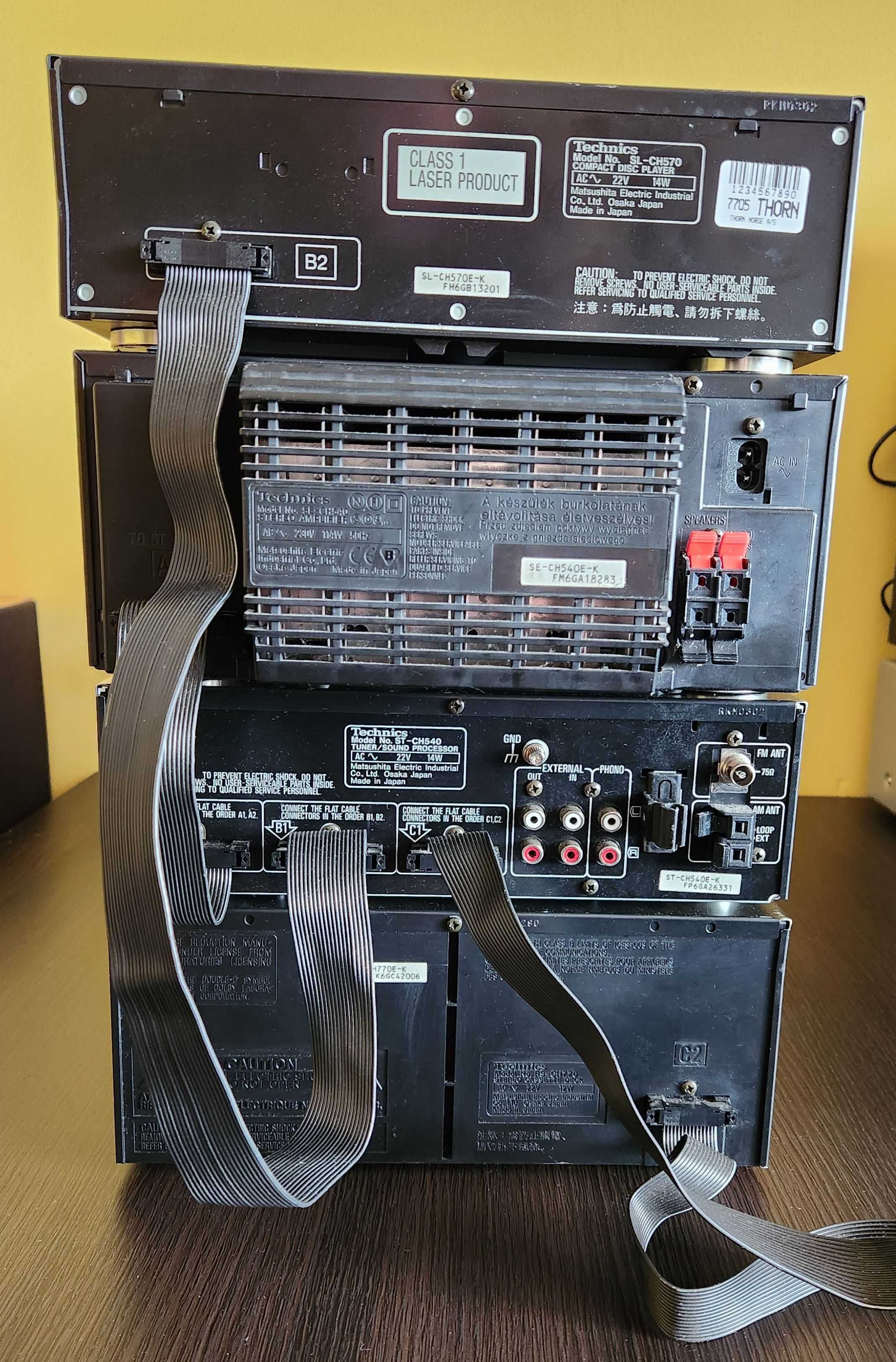 Technics SE CH540 zestaw 4 segmenty+ głośniki