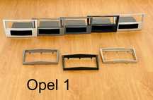 Moldura / Aro / Adaptador de rádio 1/2 din todas as marcas e modelos