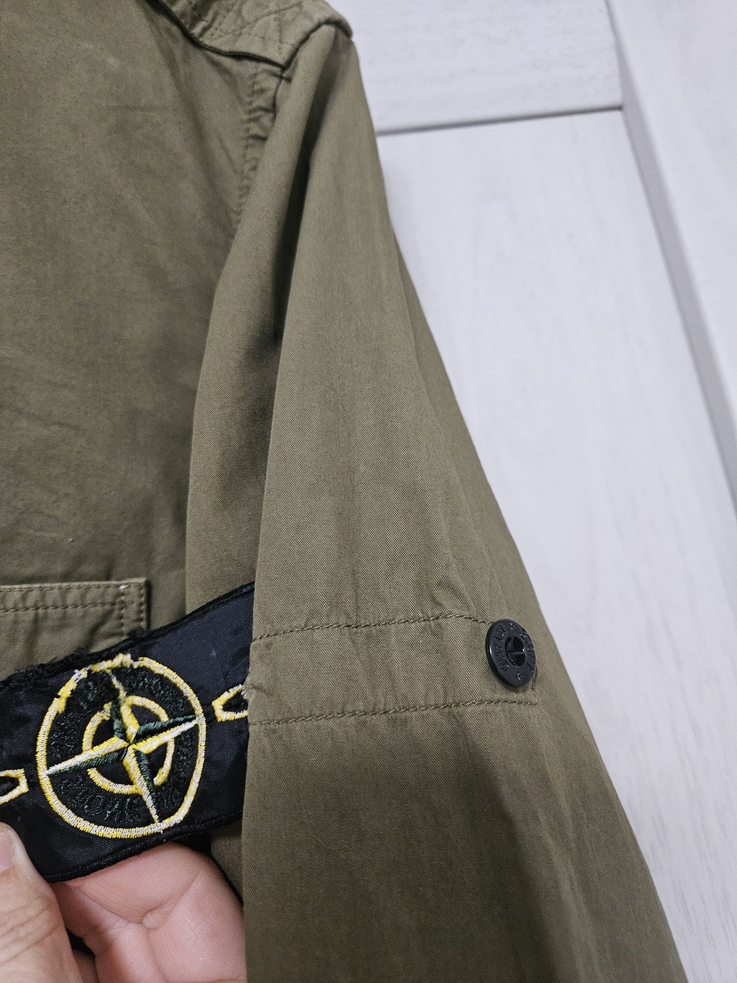 Мужская оригинальная  рубашка оввершот Stone Island xxl