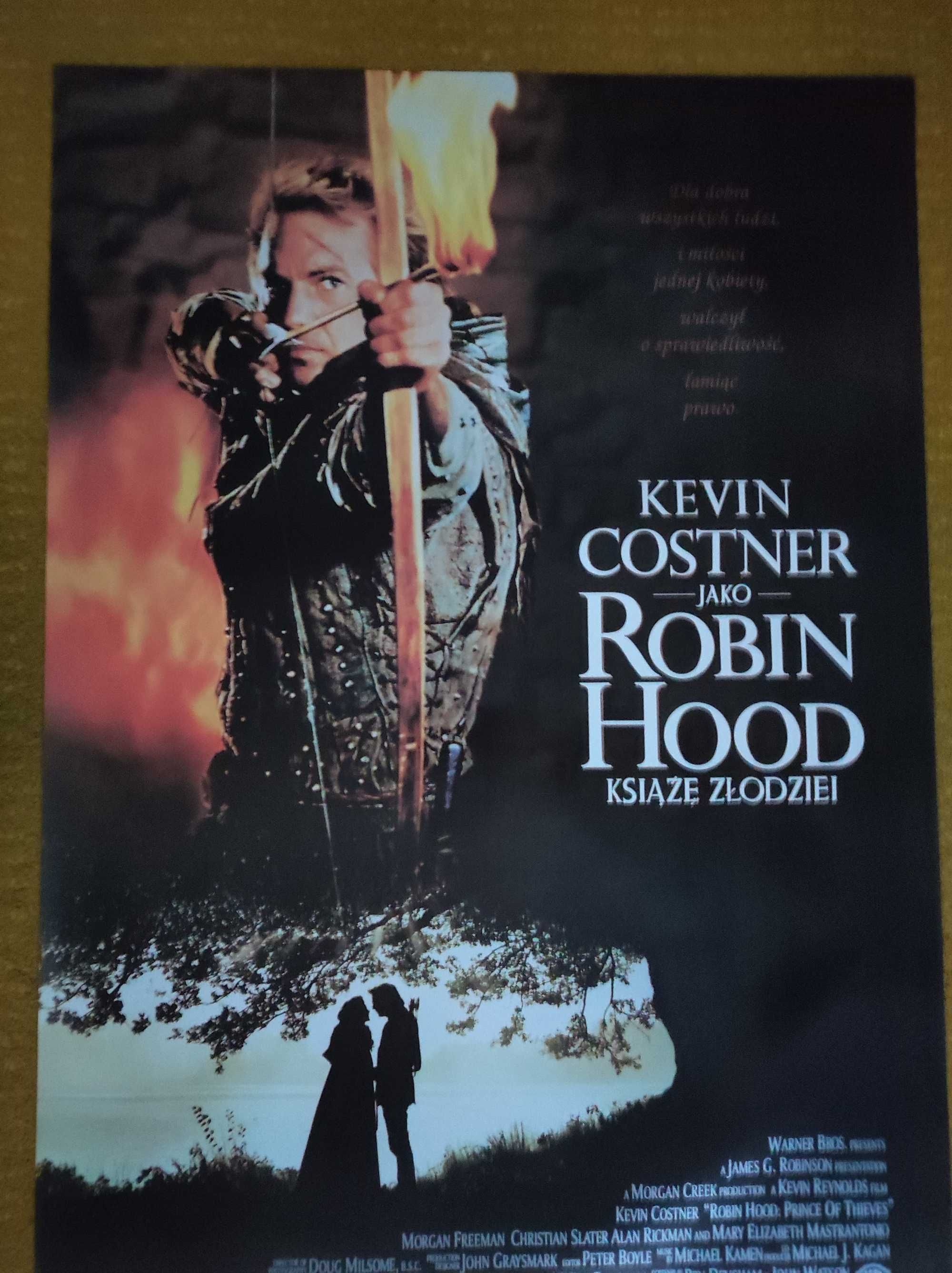 Plakat filmowy Robin Hood książę złodziei oryginał