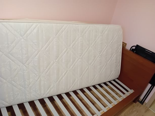 MALM ikea 90x200 rama łóżka ze stelażem