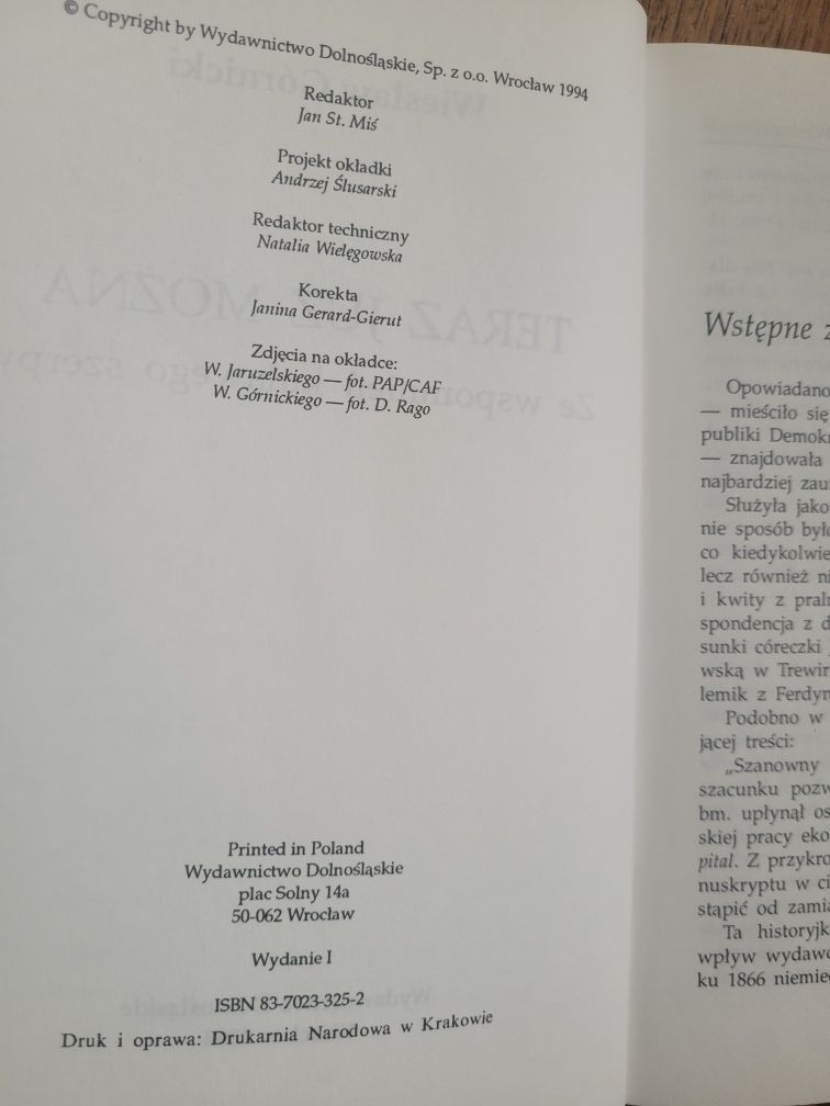 Wiesław Górnicki Teraz już można 1994 Wyd. Dolnośląskie