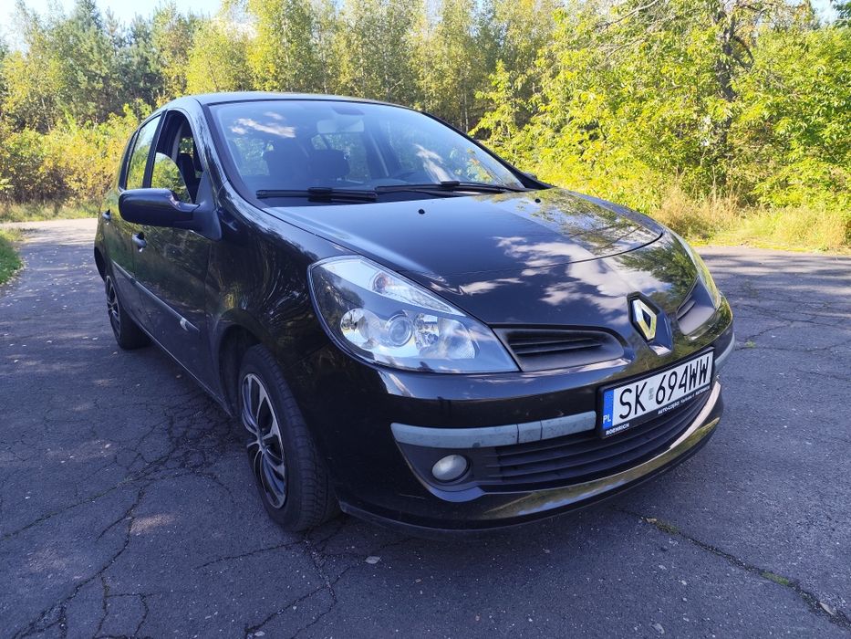 Renault Clio III 2007r, 1.2 benzyna, 5 drzwi, klimatyzacja, ładny stan