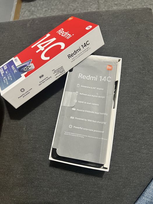 Redmi 14C 8 GB RAM   mais 128GB MEMORIA