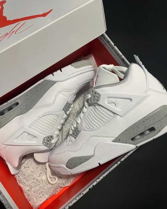 koszykówki "Jordan _4_Retro_White Oreo R.45