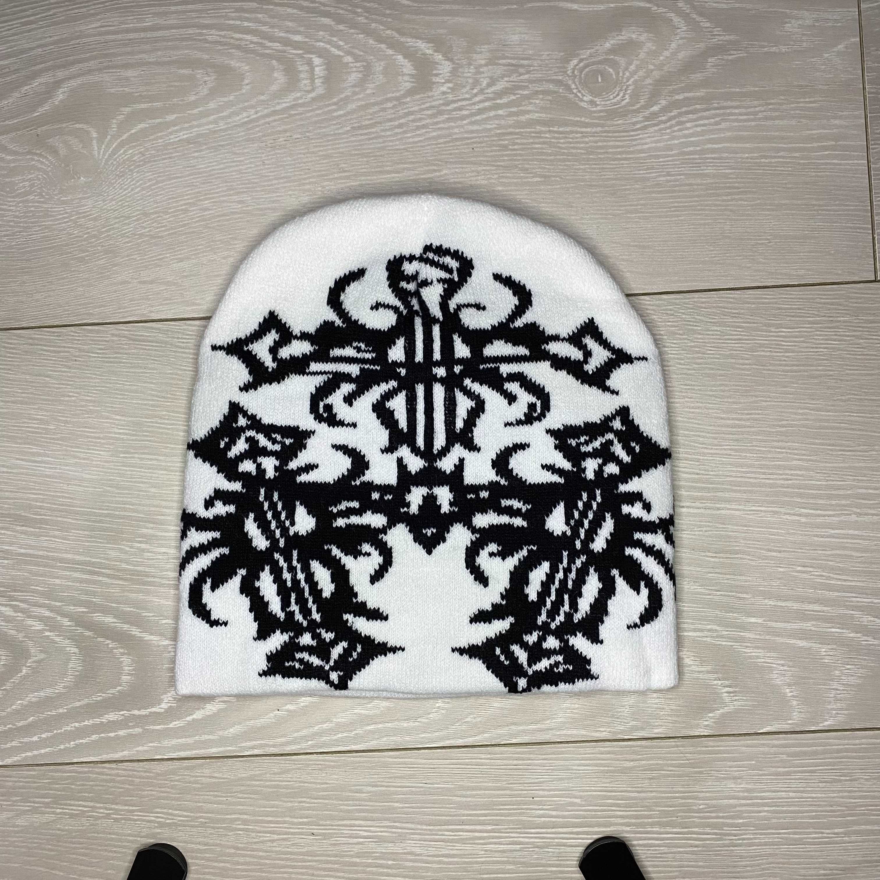 Czapka beanie y2k hat tribal