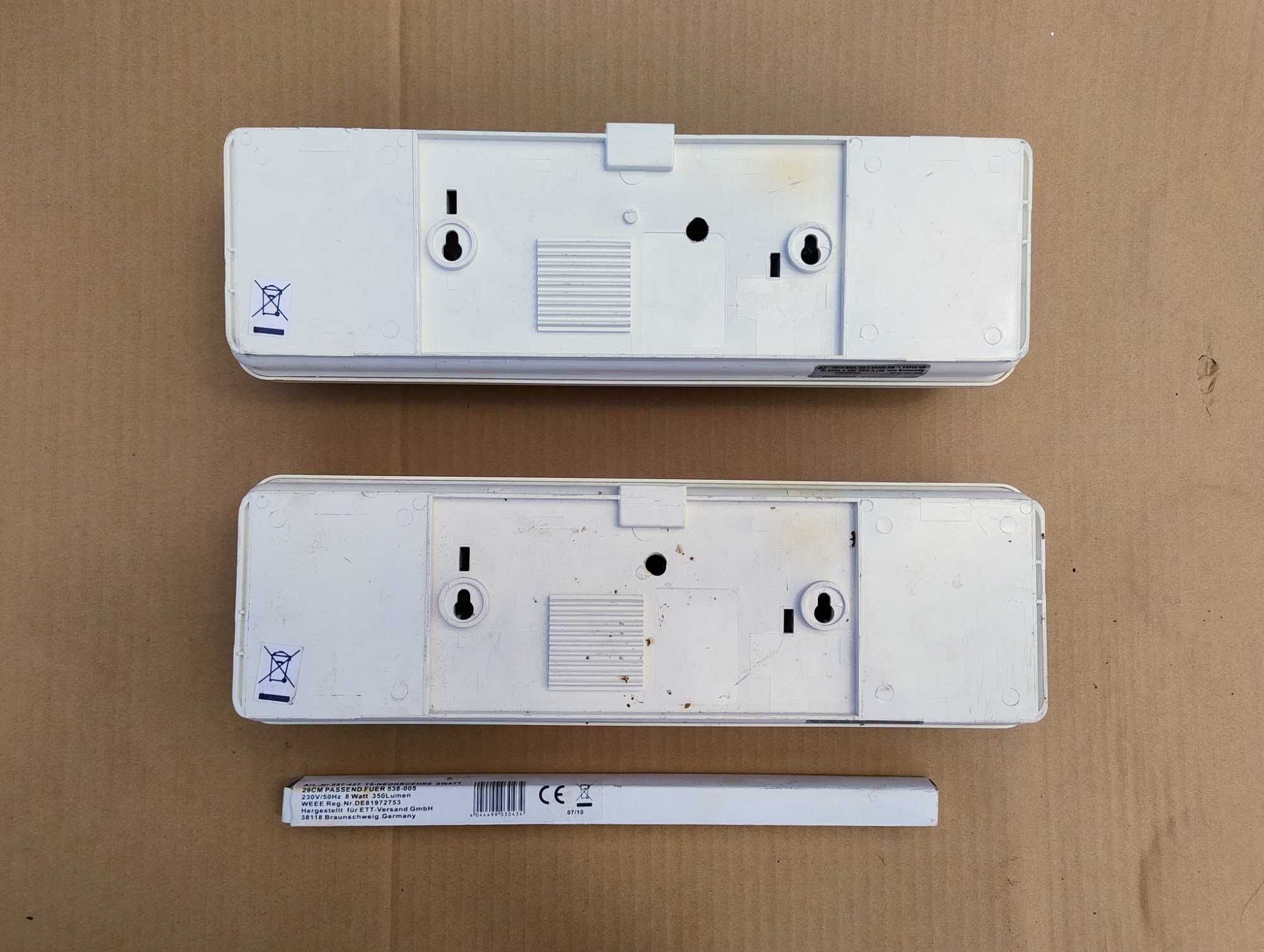 Lampa oprawa 2x8W ewakuacyjna wyjście