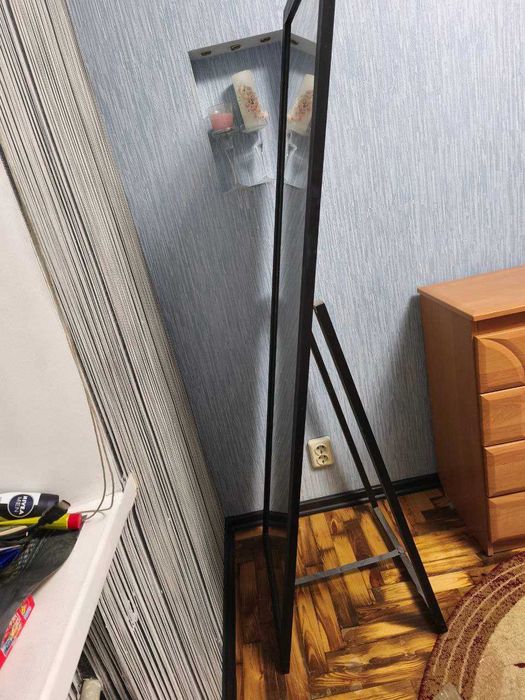 Зеркало напольное дзеркало підлогове на ніжці в раме на пол 162*52