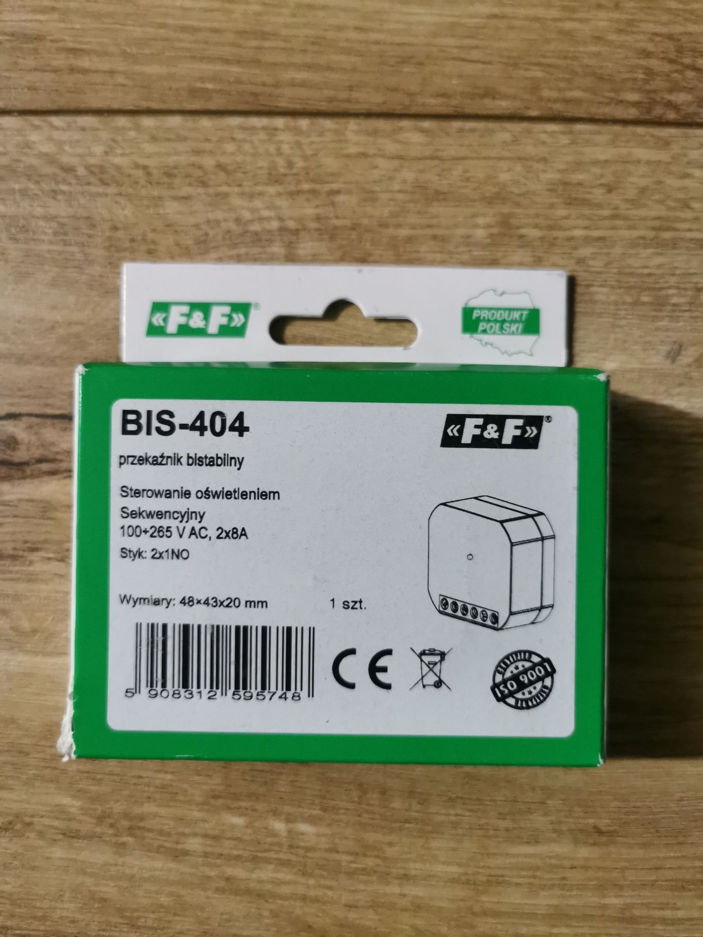 Przekaźnik bistabilny BIS-404 F&F