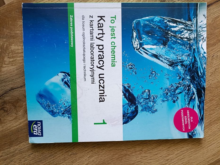 Ćwiczenia to jest chemia karty pracy ucznia