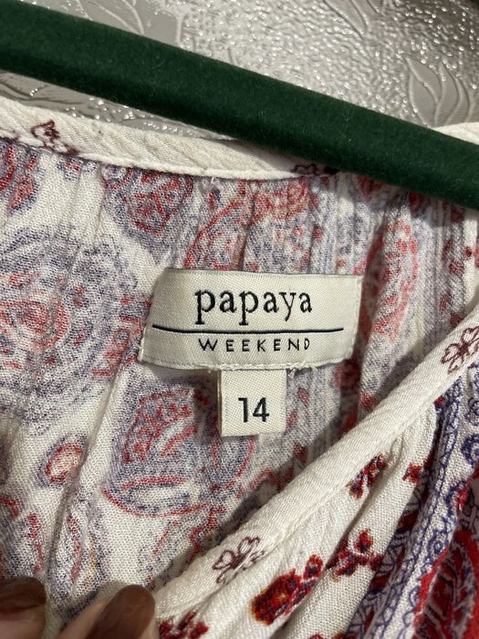 Koszula boho XL 42 wiosna lato hit wygodna oversize stan idealny