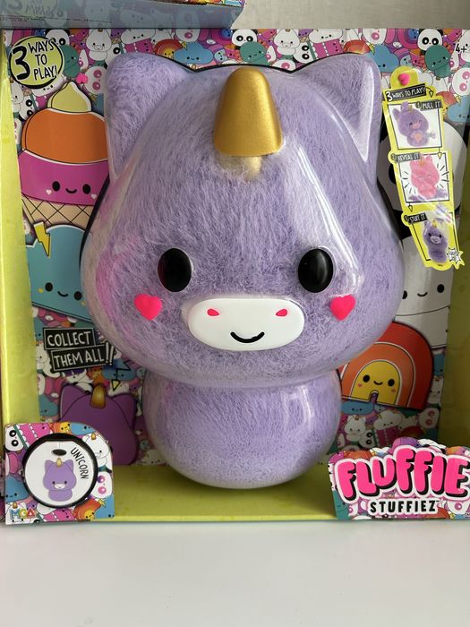 Іграшка-антистрес Fluffie Stuffiez Панда, Єдиноріг, Райдуга