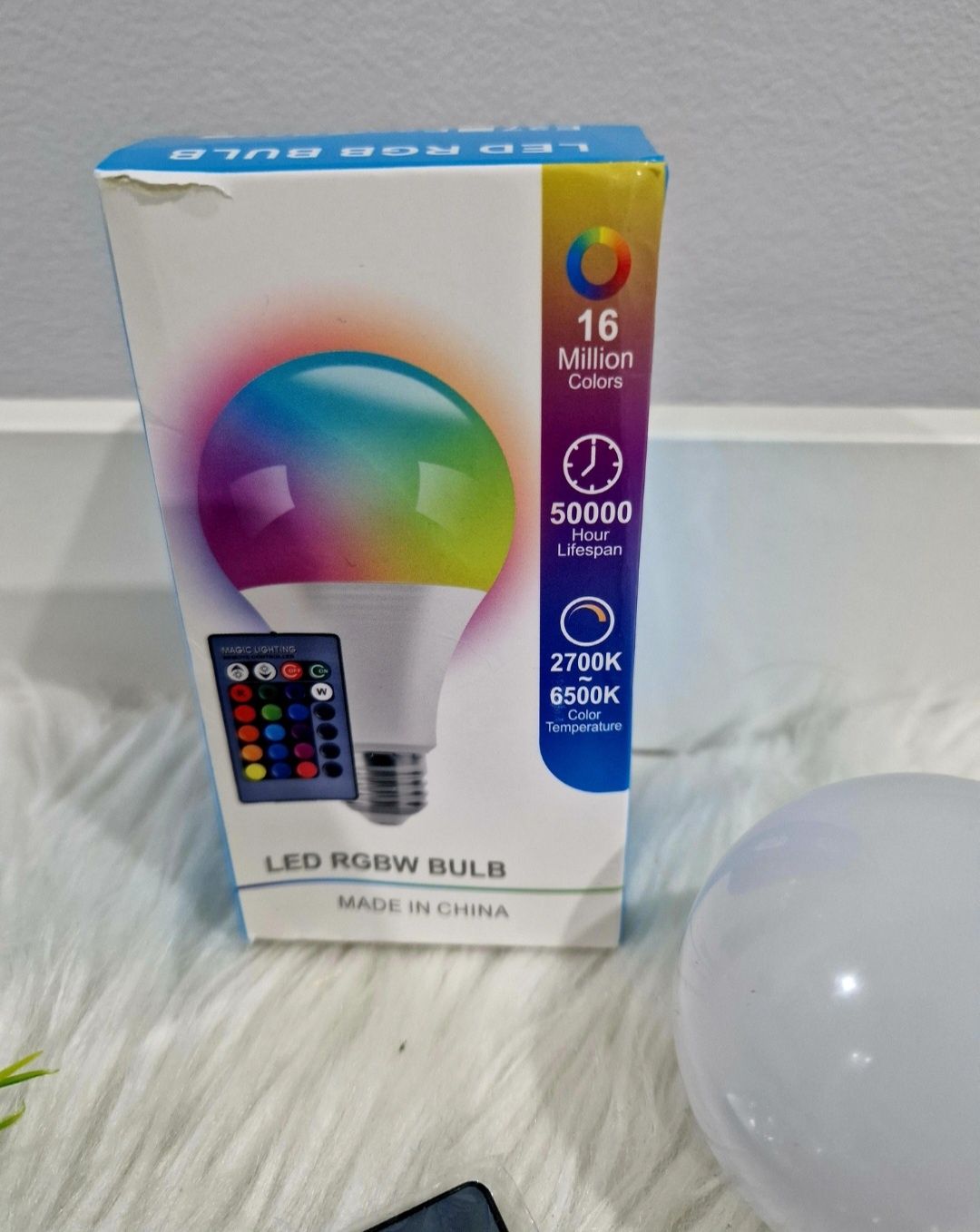 Lâmpada led RGB nova