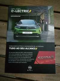 Folheto Opel electric