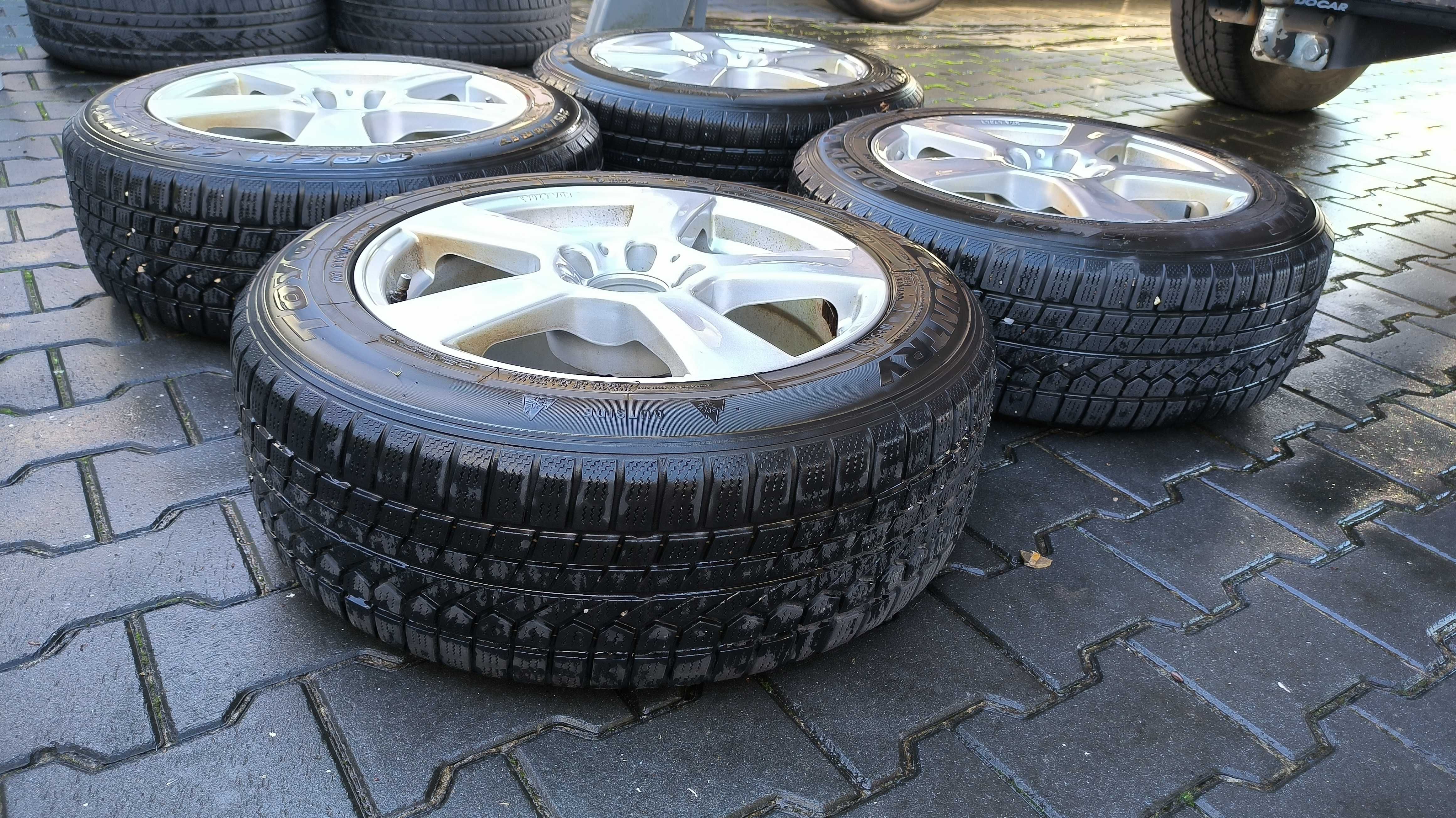 4x jantes 17 5x112 + pneus 215 60 R17