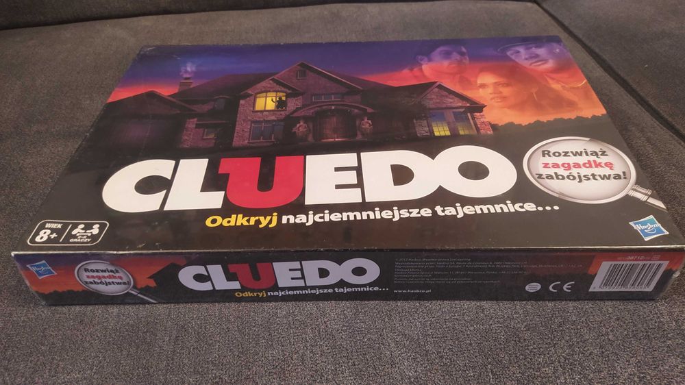 "Cluedo" gra planszowa - nowa w folii