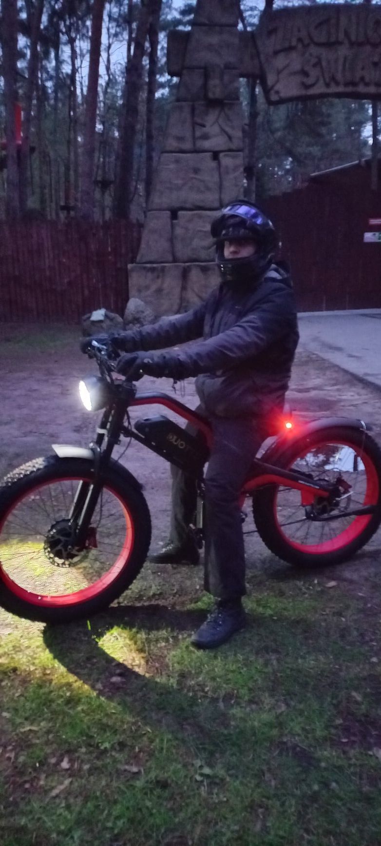 Rower elektryczny fatbike