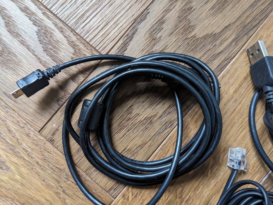 2 kable USB USB mini i ethernet