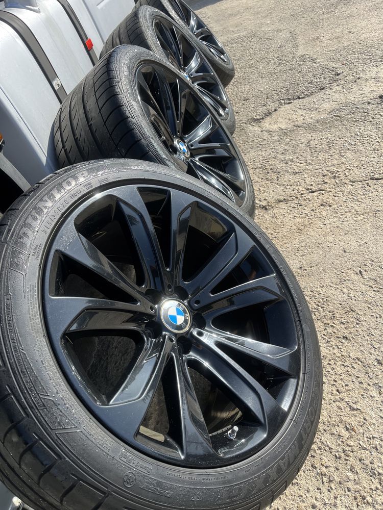 Jantes 20 bmw originais x5 e x6 pneus novos