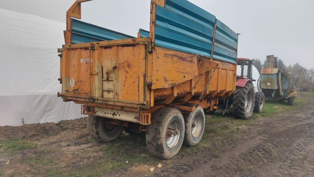 Przyczepa skorupowa Rolland 12 ton tandem