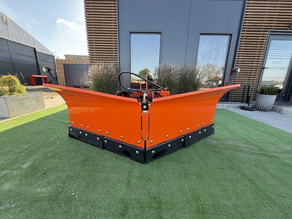 Pług lekki SKŁADANY do śniegu Metal-Technik spych śnieżny strzałka