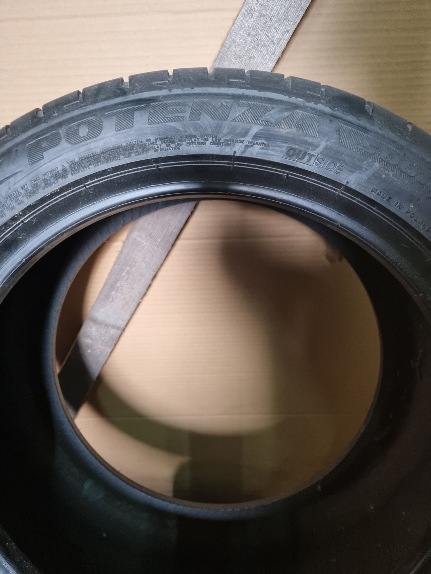 Para 2szt opon letnich 245/40/17 91w Bridgestone Potenza RSC
