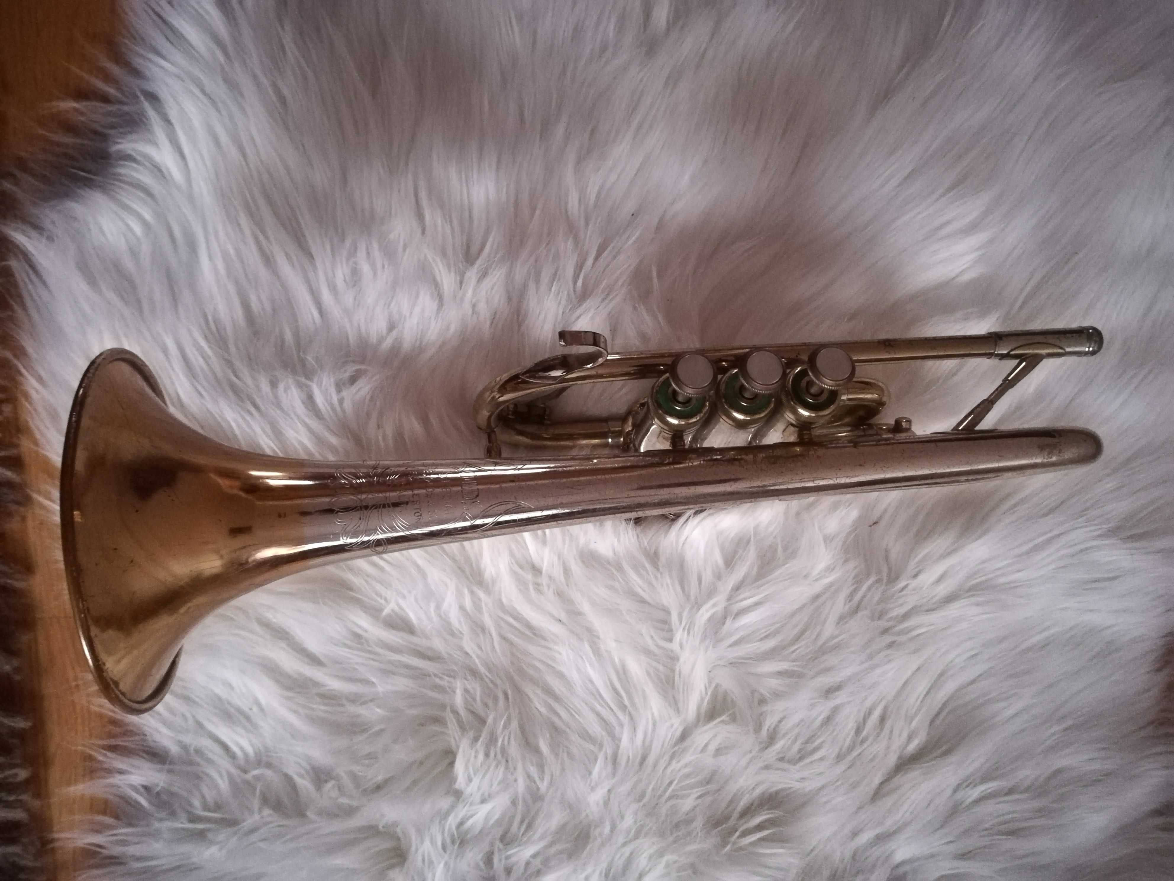 Trąbka F.E.OLDS spacjal Fullerton California-Trumpet cornet