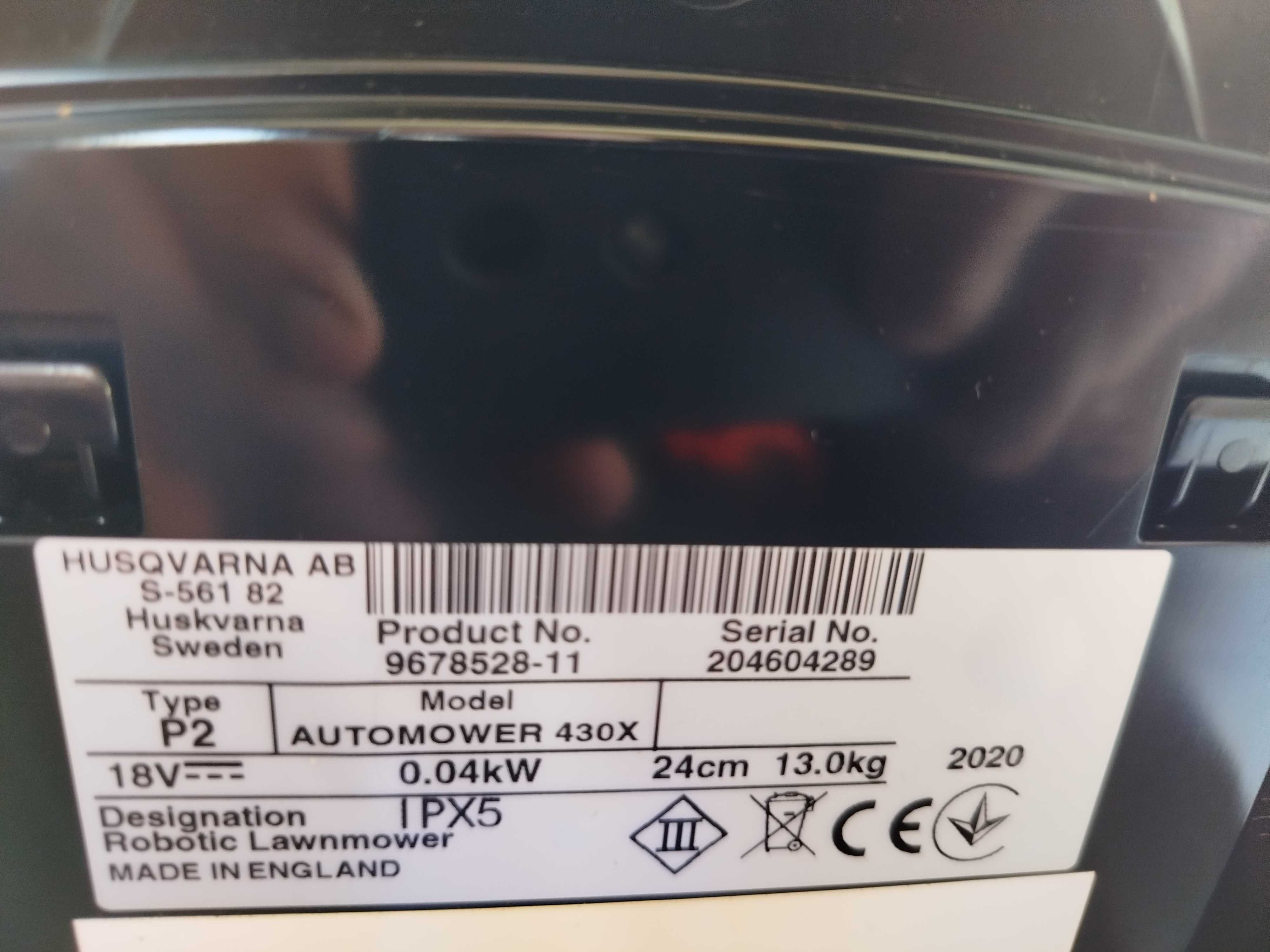 Automower Husqvarna 430x na gwarancji