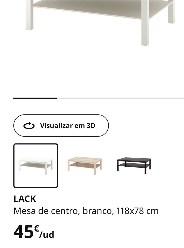 Mesa de centro da IKEA