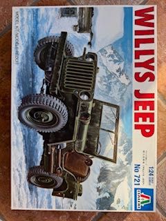 ITALERI  721 Willys Jeep 1/24