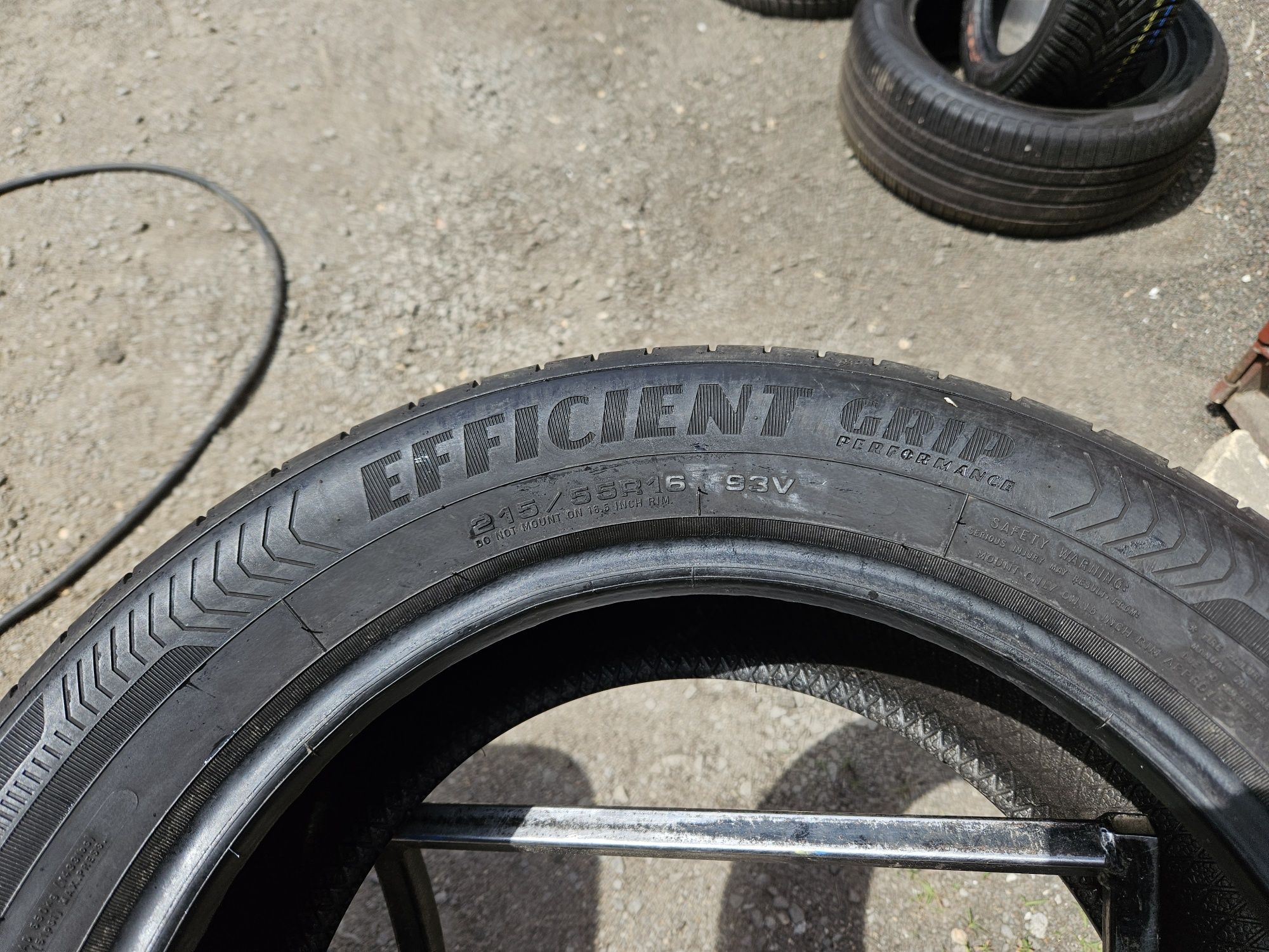 Шины БУ 215 55 R 16 Goodyear efficient grip performance комплект лето