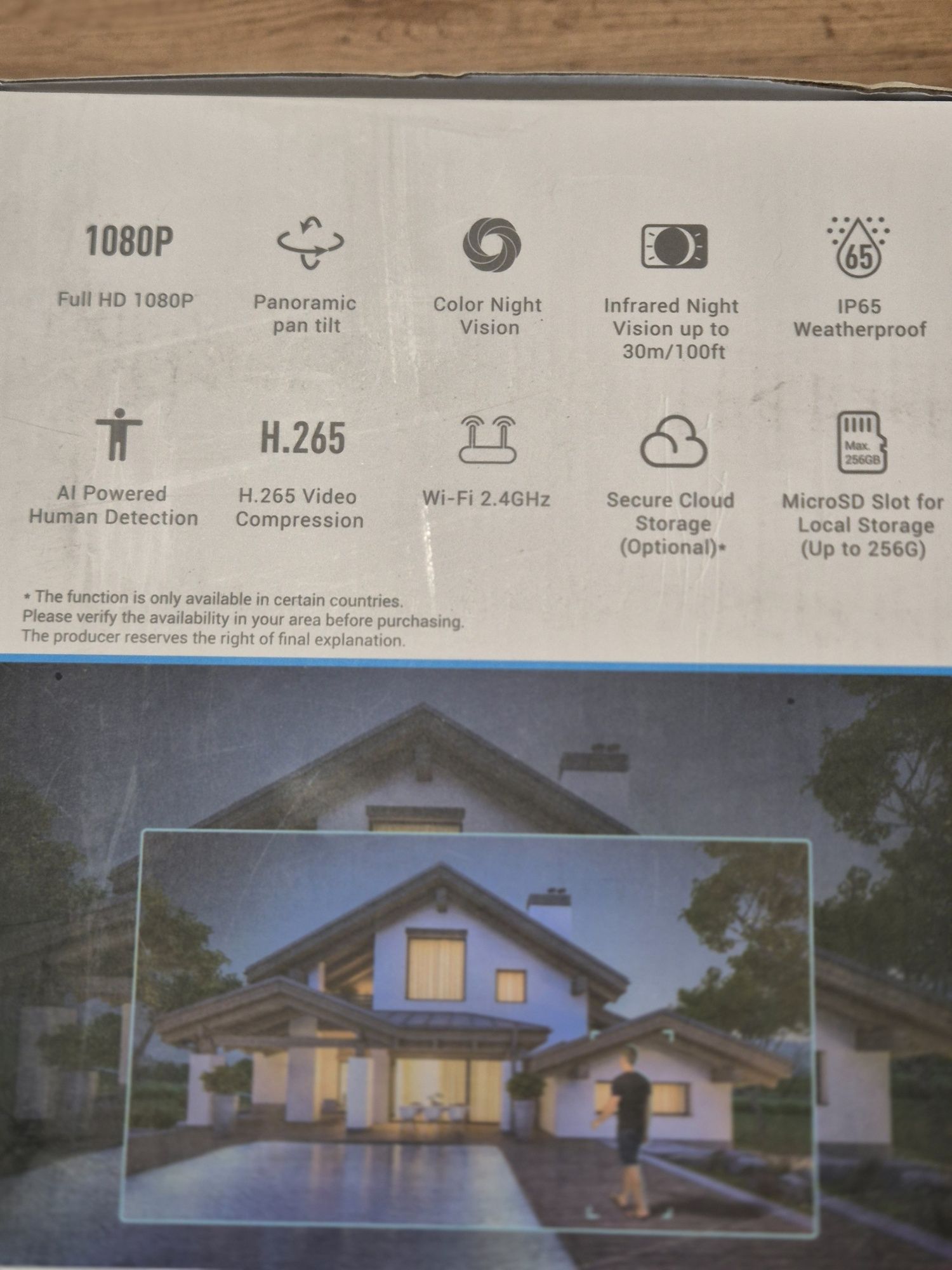 Kawera WiFi obrotowa zewnętrzna ezviz C8C