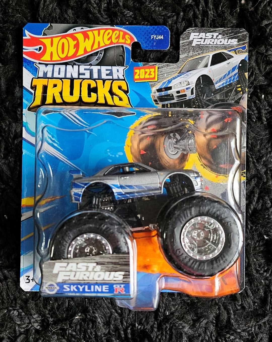 Hot Wheels Monster Trucks 2023 Fast & Furious Nissan Skyline GT-R