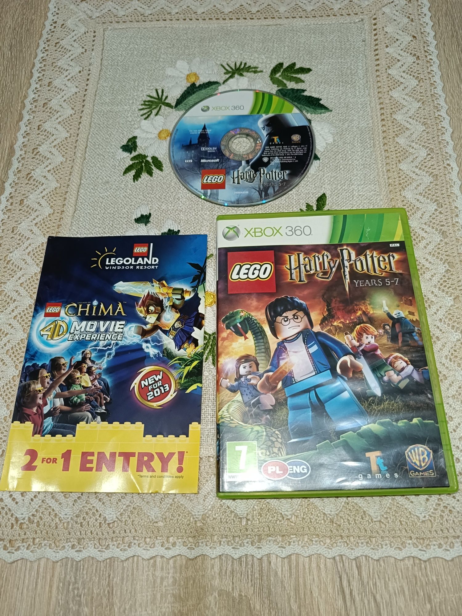 LEGO Harry Potter , Years 5-7 oryginalna gra na XBOX 360