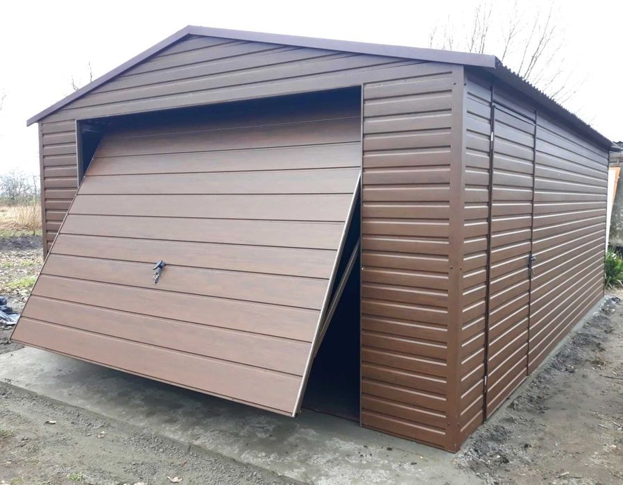 Garaż Schowek Magazyn Kolor Drewnopodobny 3x5 4x5 4x6 PROMOCJA