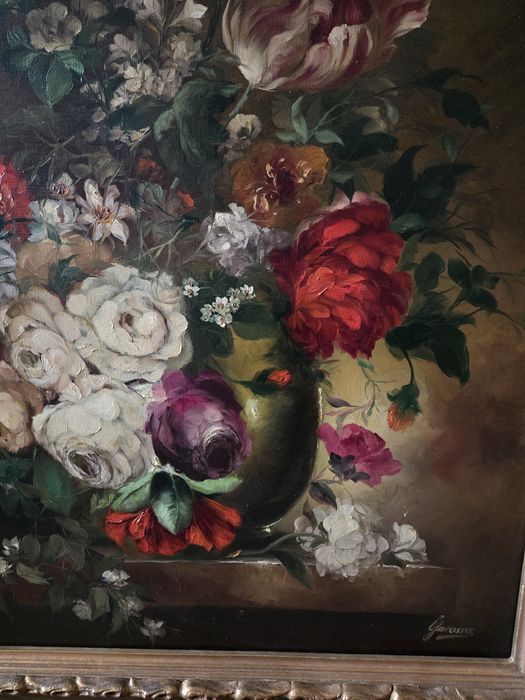 Okazja Oryginalny obraz olejny malowany na płótnie Heinrich Garossa