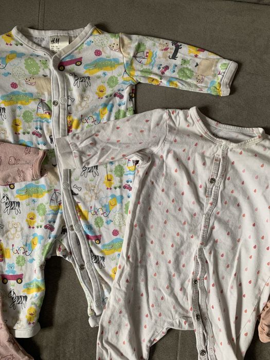 Pajacyki dla dziewczynki 62/68