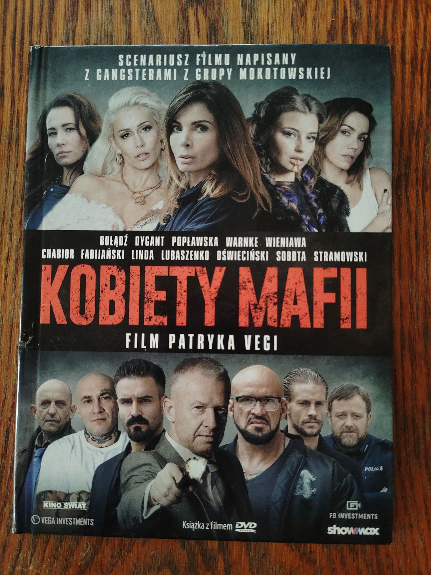 "Kobiety Mafii" książka z filmem DVD