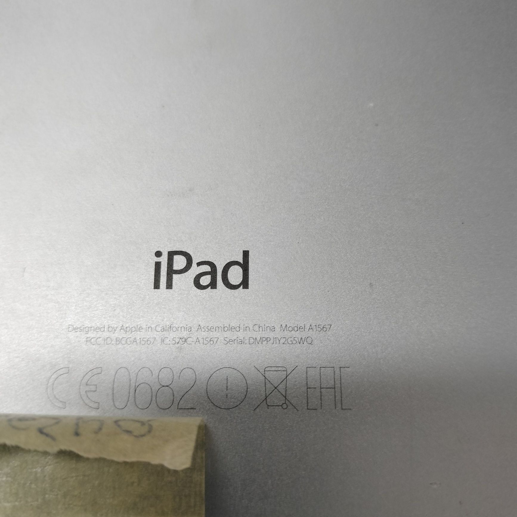 iPady tablet iPad a1822